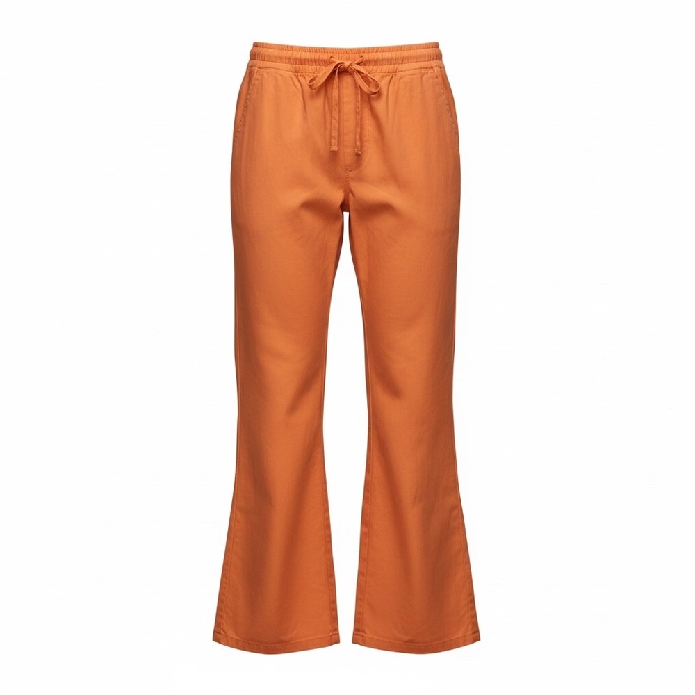 Cherokee Workwear Orange Drawstring Scrub Pants Womens XS 4101P Petite